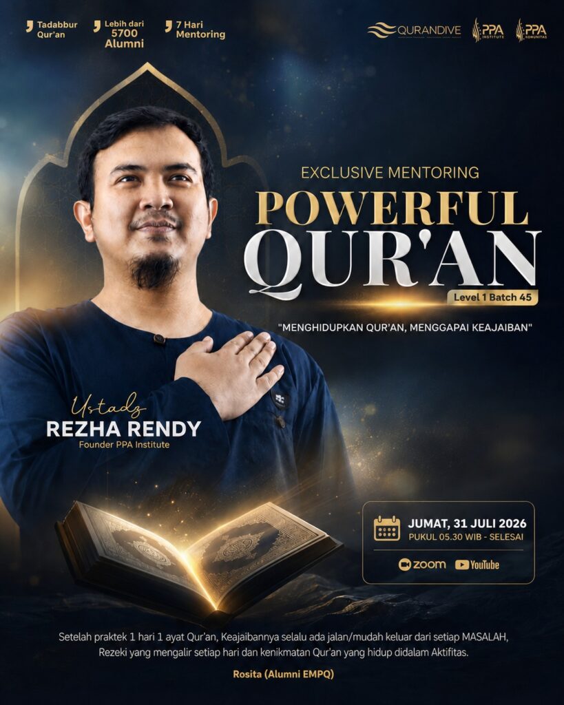 Flyer EMPQ — Exclusive Mentoring Powerful Quran